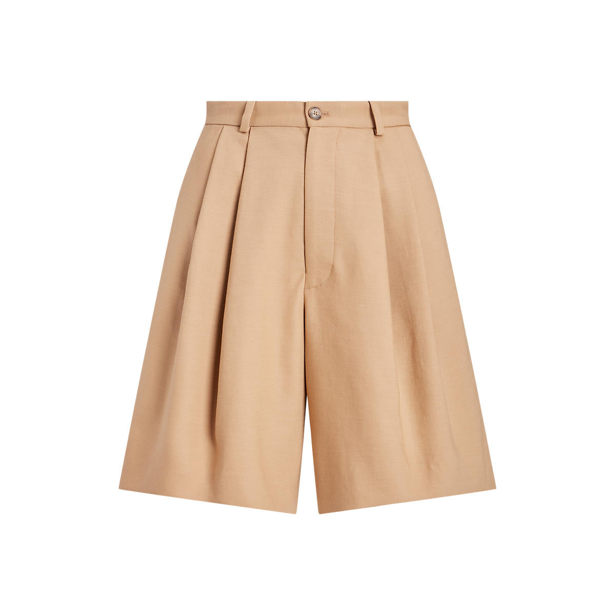 Polo Ralph Lauren Single Pleat High Waist Shorts