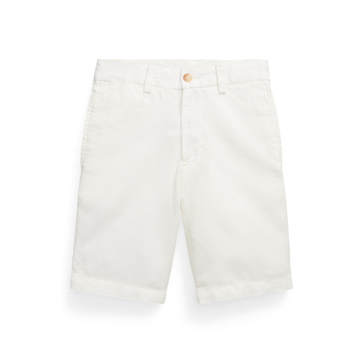 Polo ralph lauren -straight fit linen blend shorts

 - boys