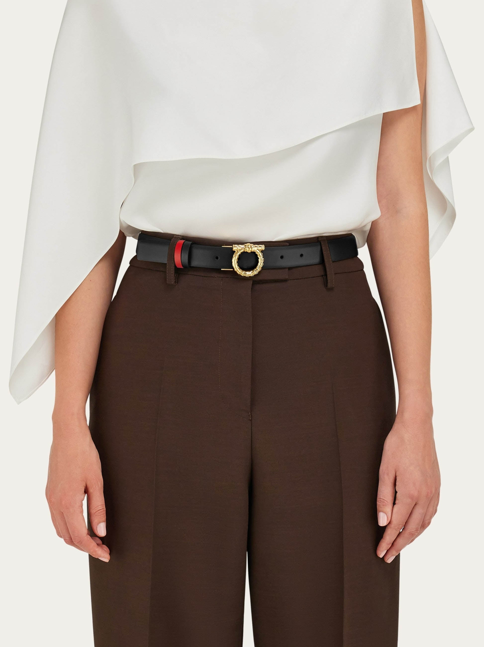 Outfit Gancini Belts Ferragamo Women's Adjustable And Reversible