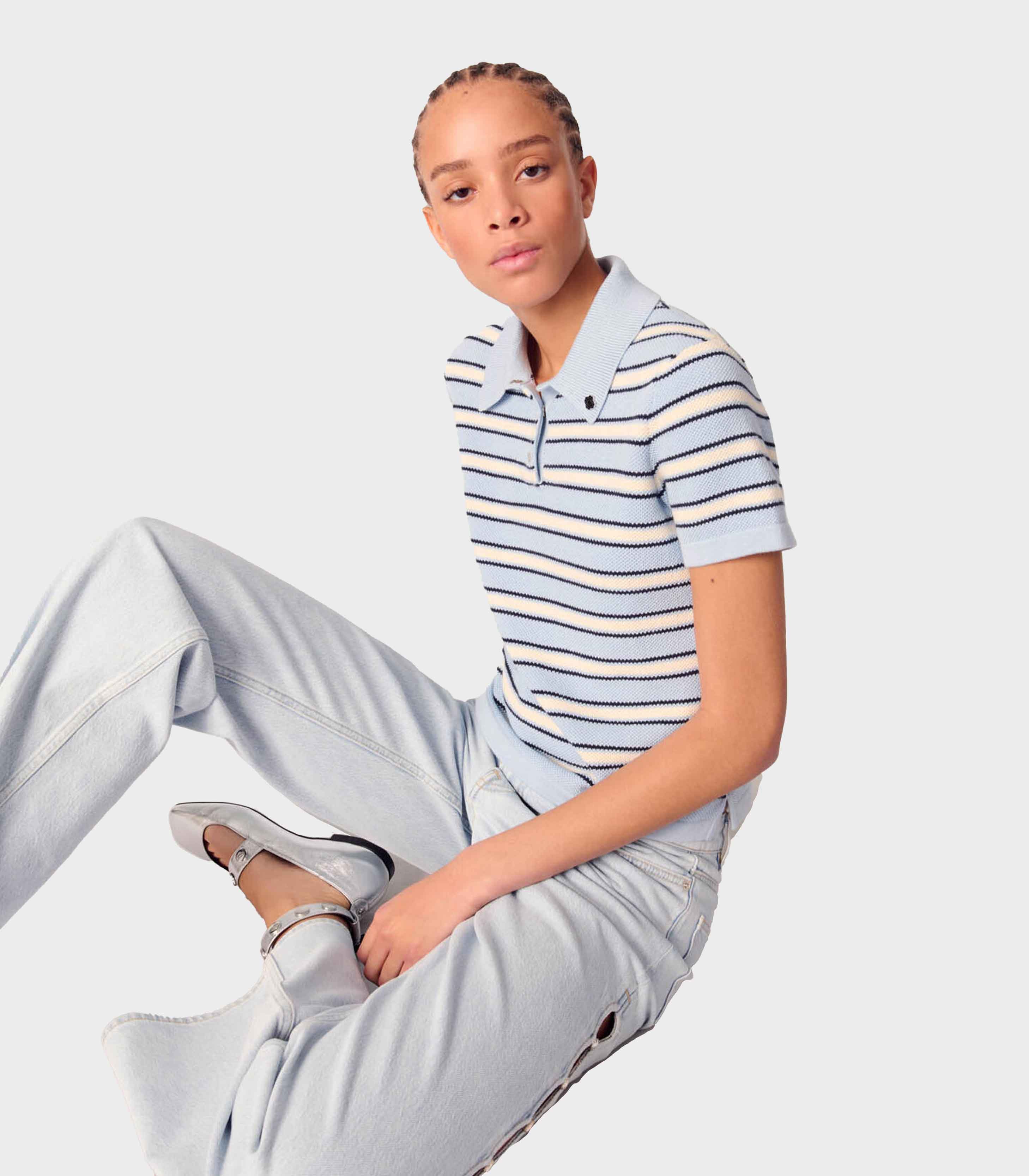 Light Blue Stripes