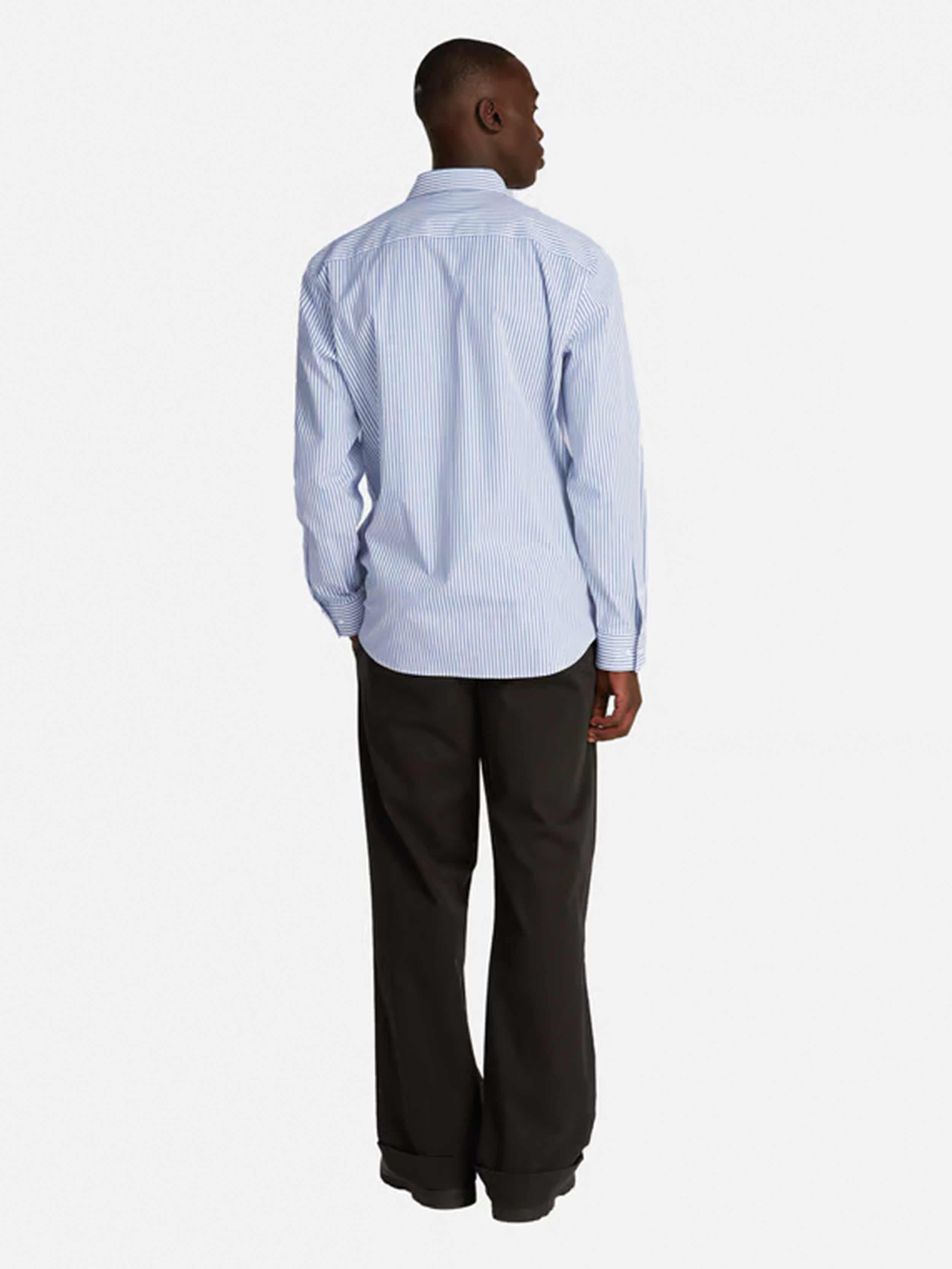 light Blue / White stripe