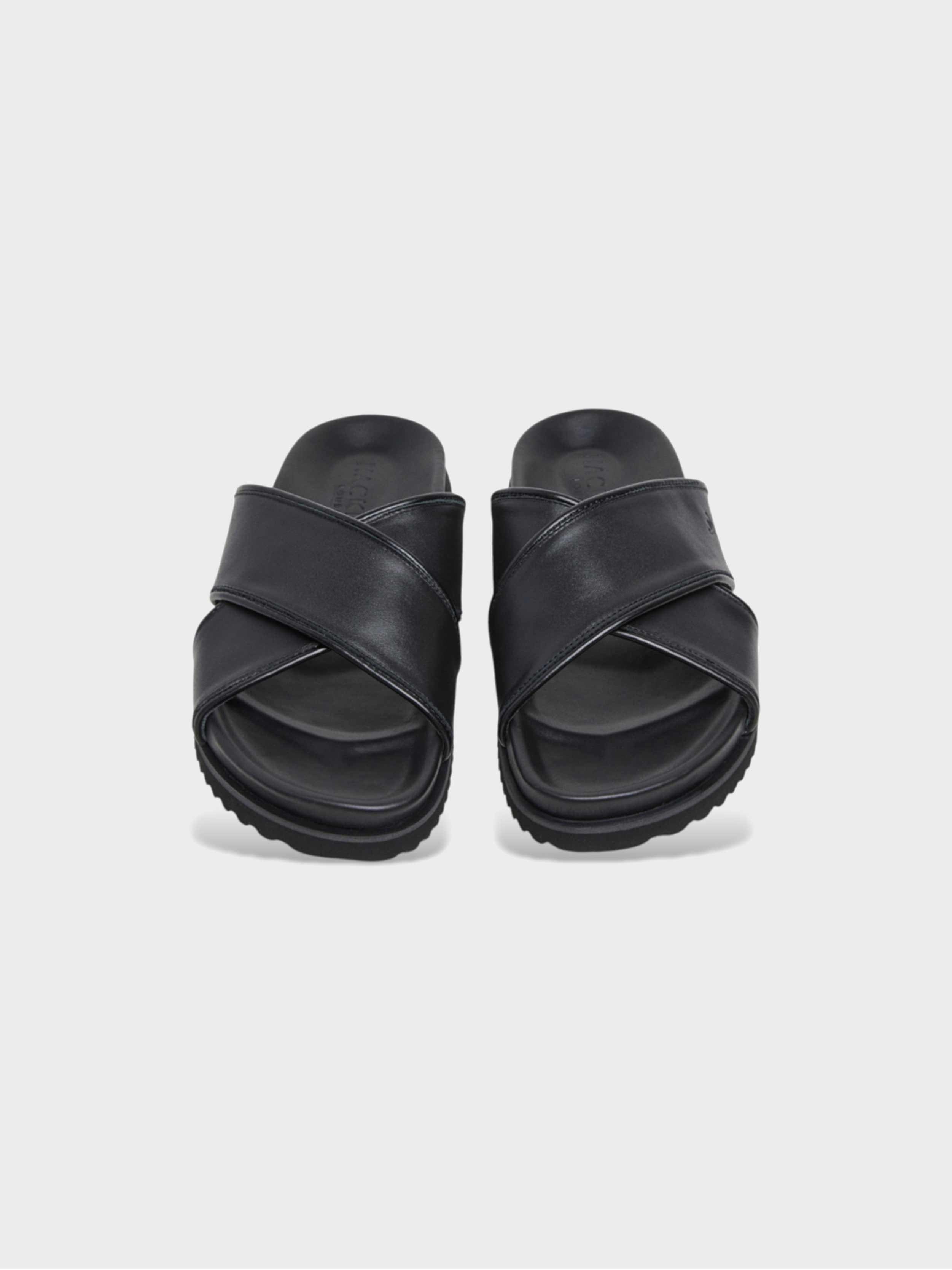 Hackett London Mikonos Crossover Leather Sandals – dstore Egypt