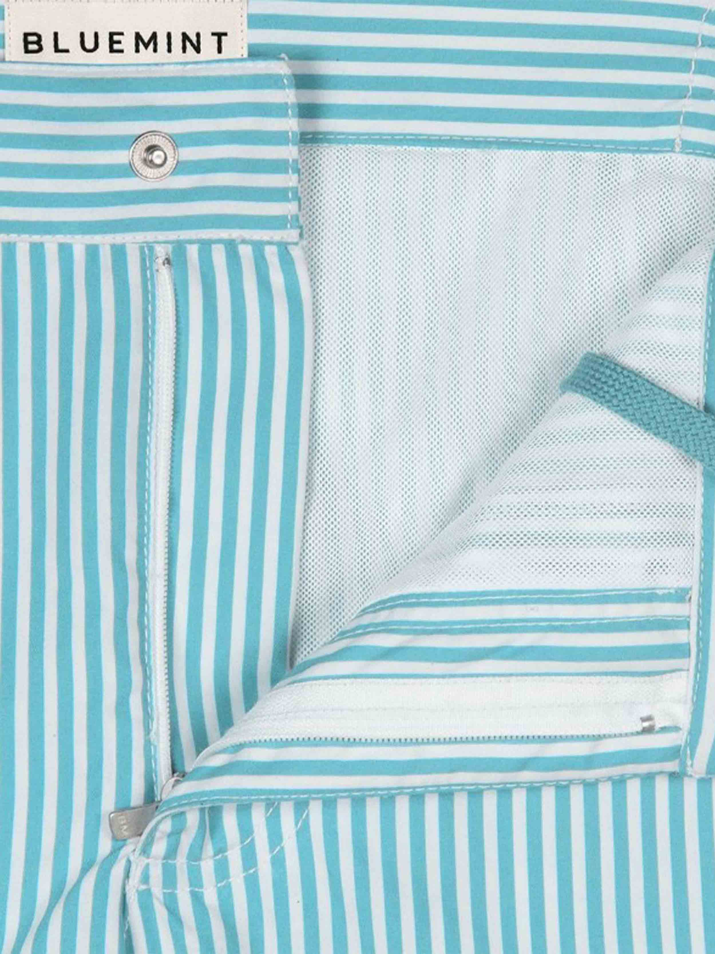 light Blue / White stripe