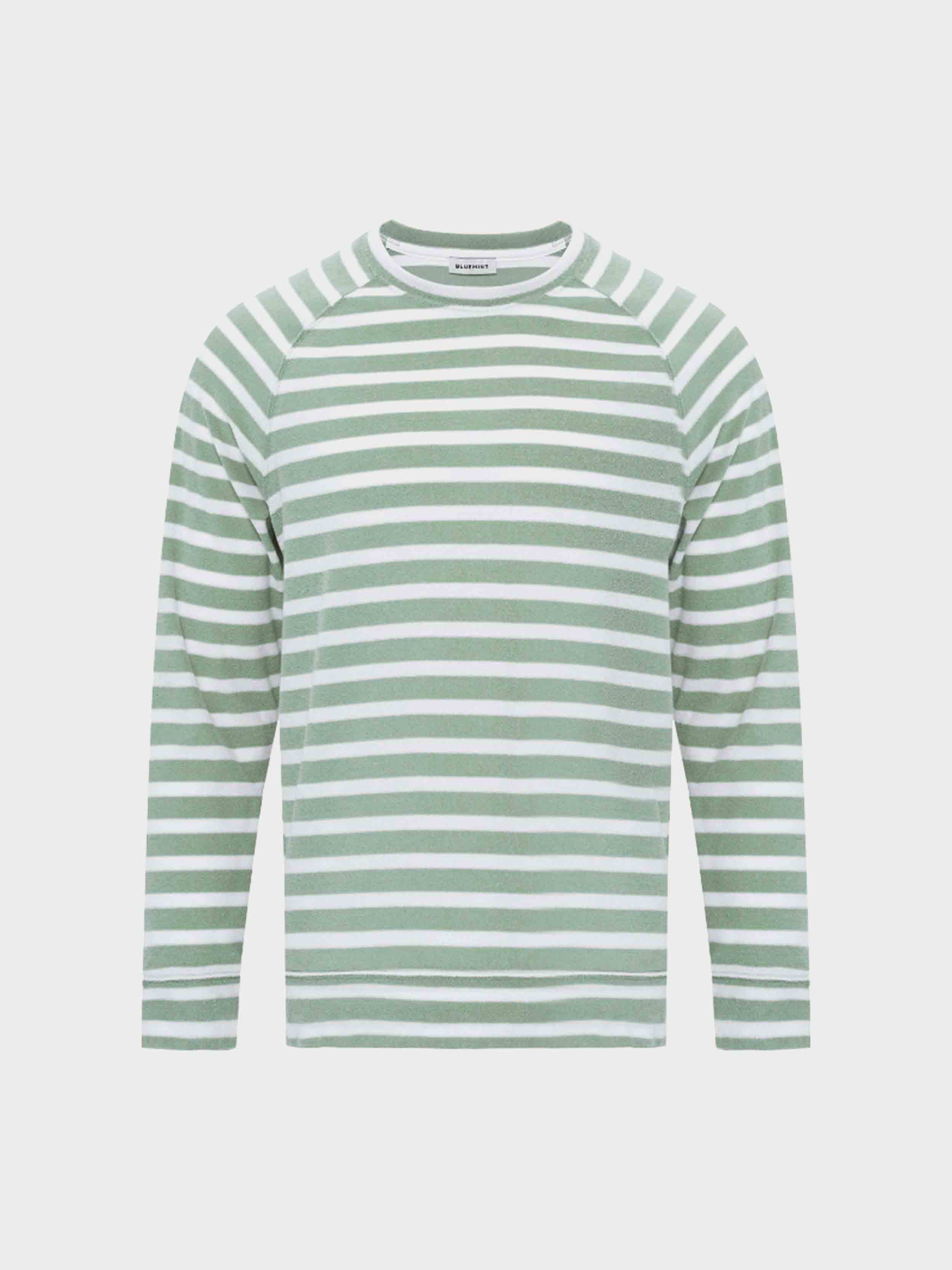 Green \ White Stripe