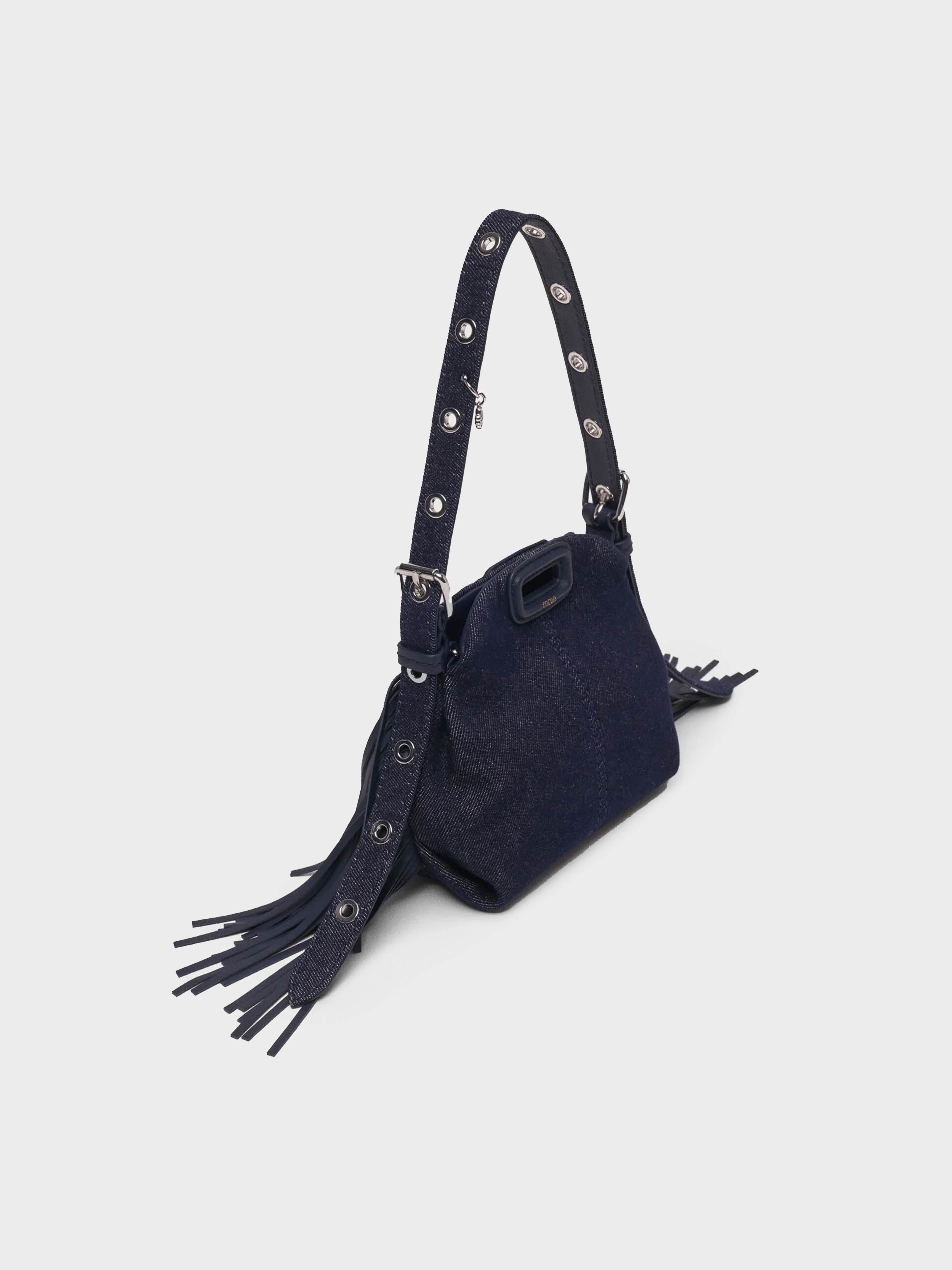 Maje Women's Miss M Micro Denim Bag – dstore Egypt
