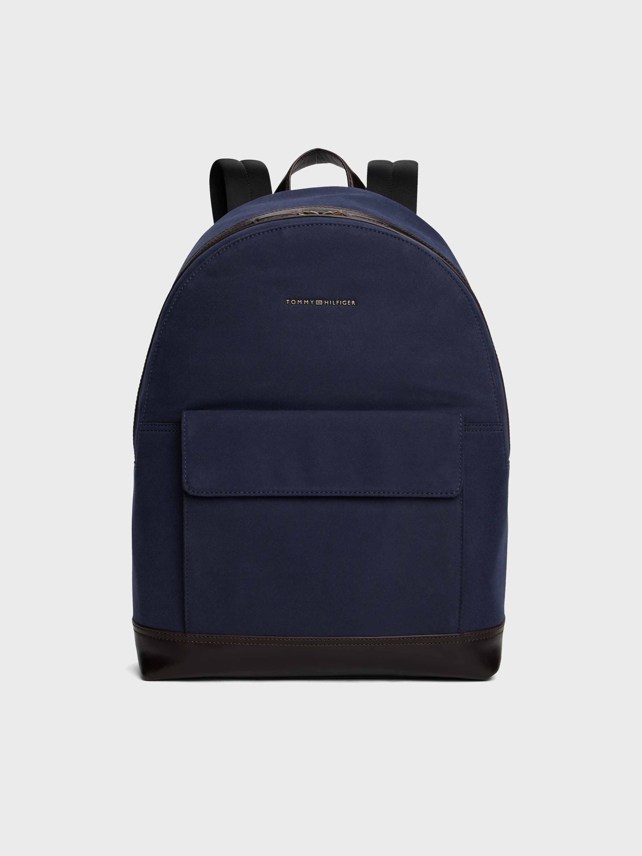 Tommy Hilfiger Men's Elegant Casual Metal Logo Backpack – dstore - Main Image