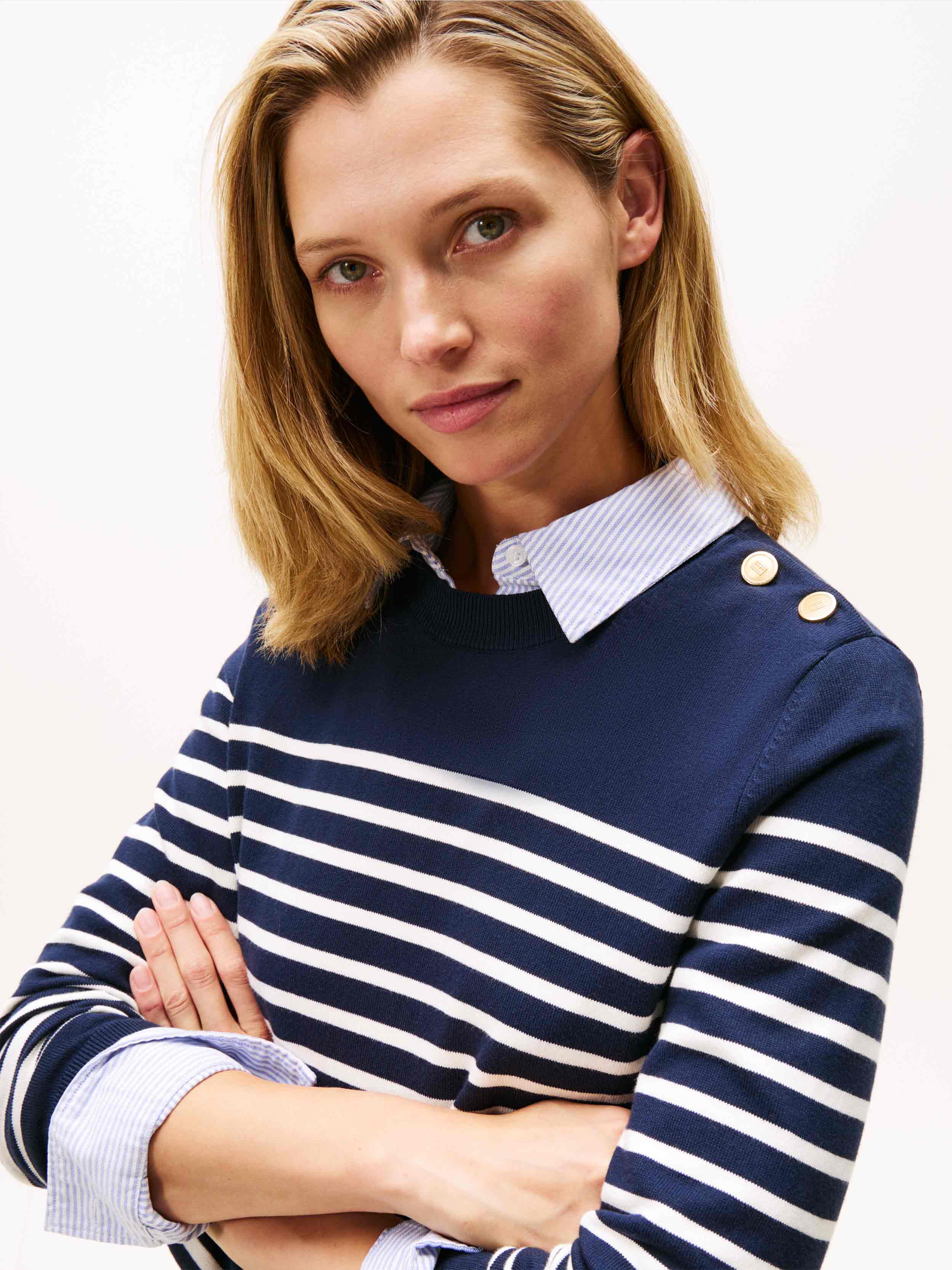 Navy Stripes