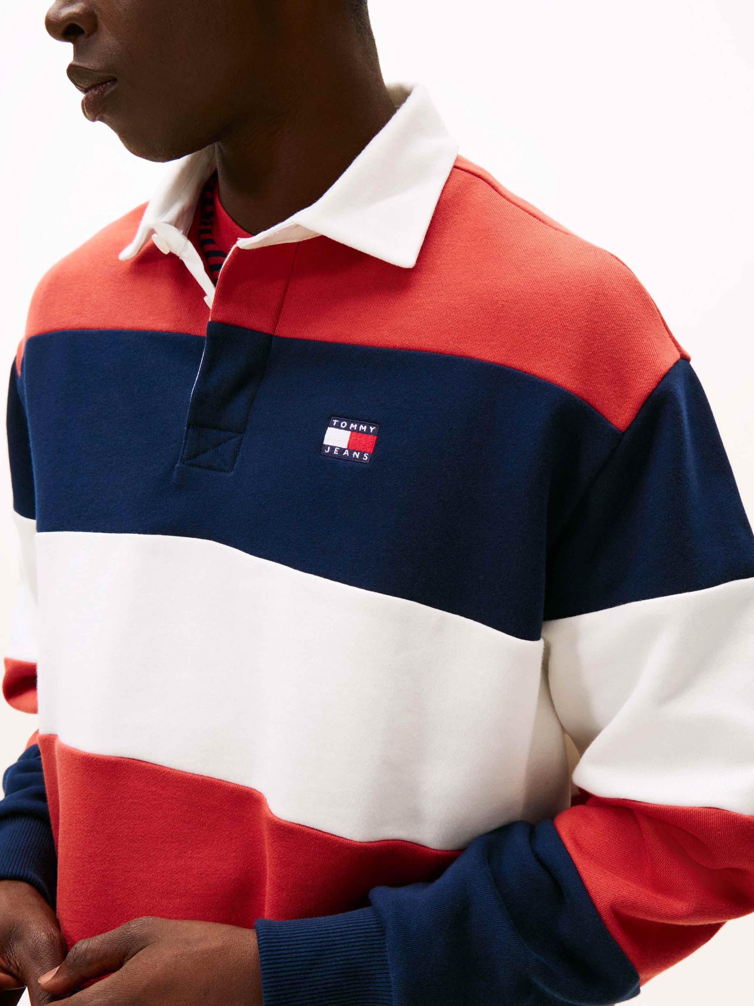 D N Navy / Terracotta Red / Ecru