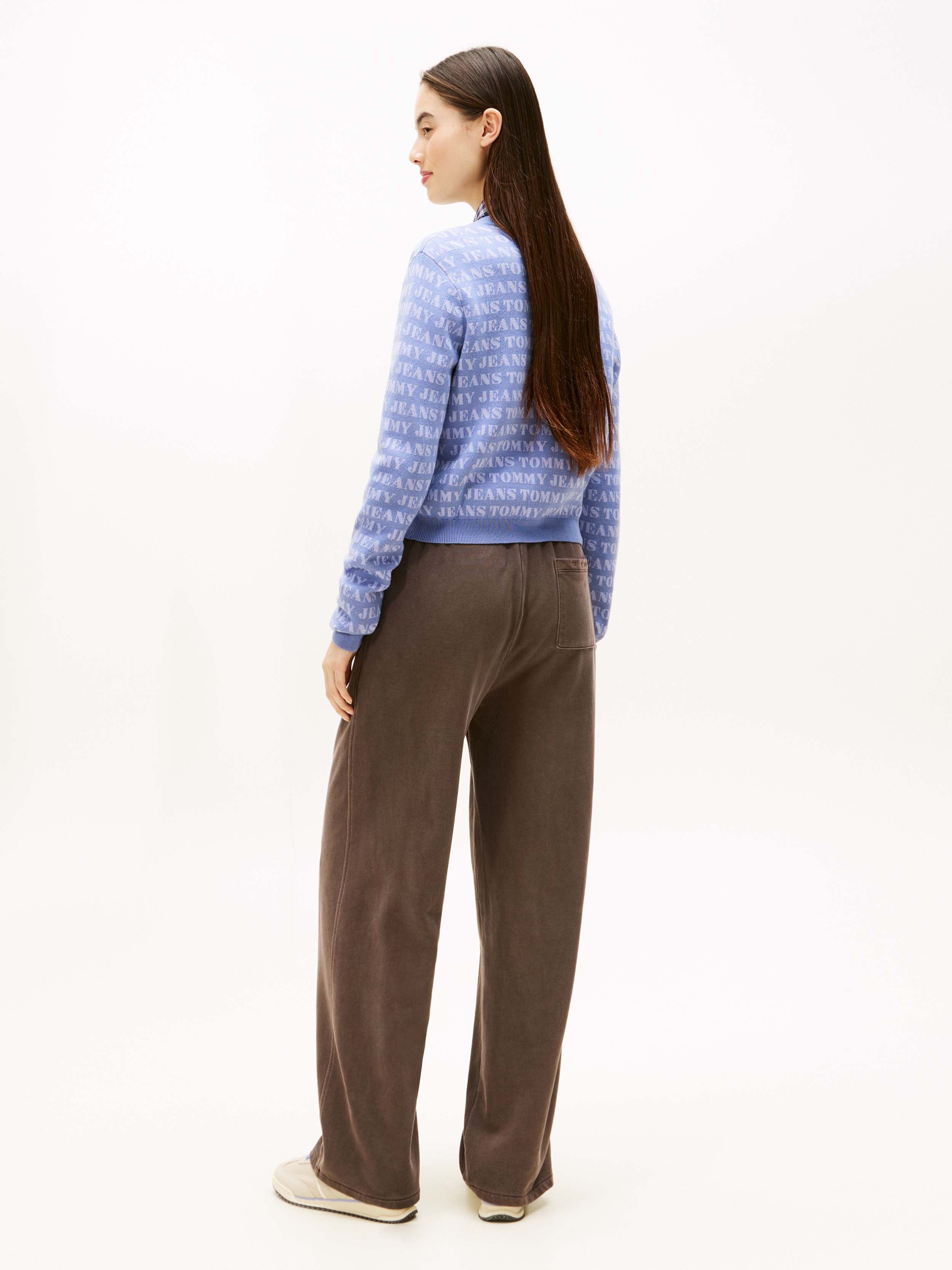 Blue Tommy Spell Out Aop