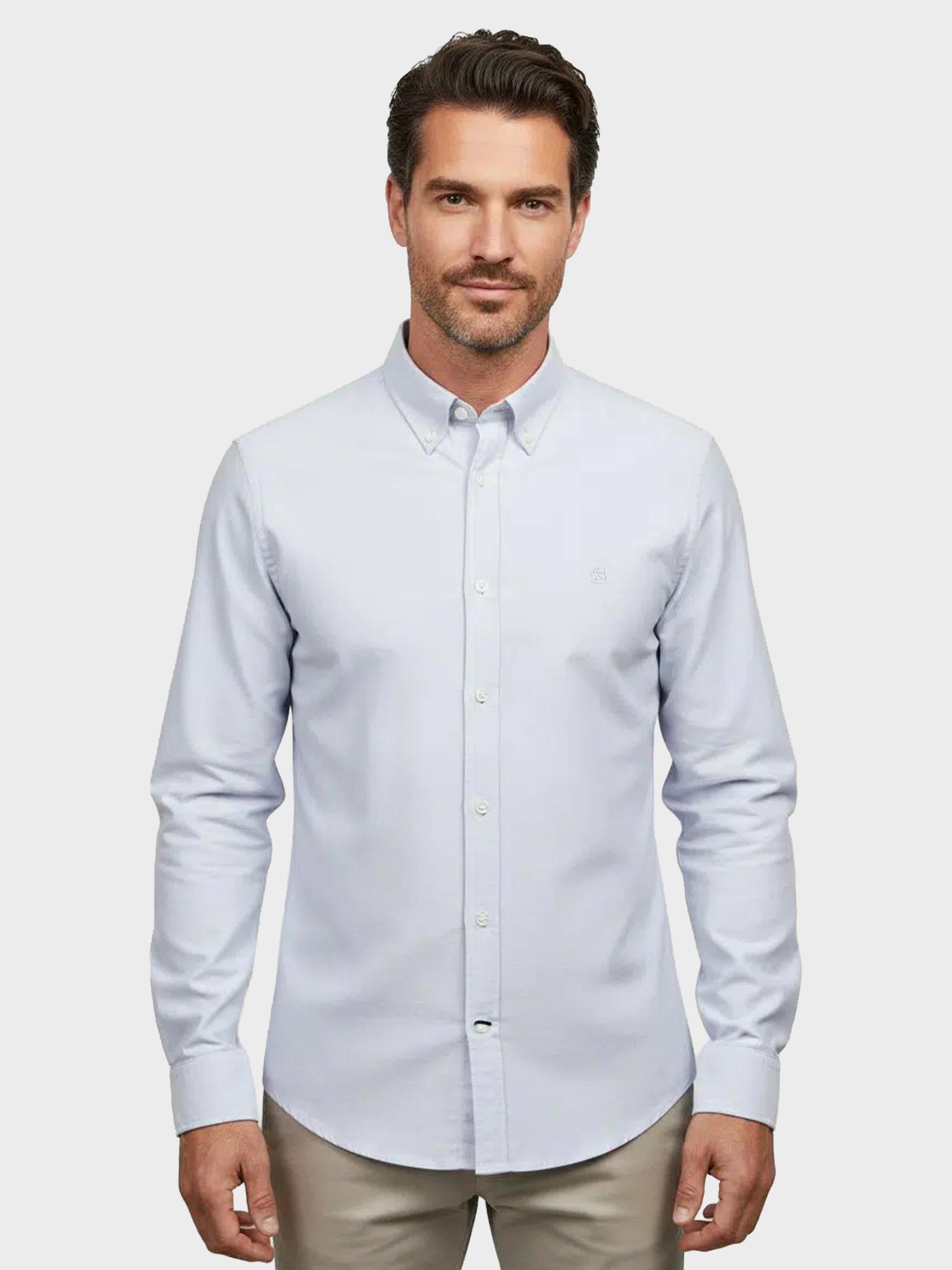 light Blue / White stripe