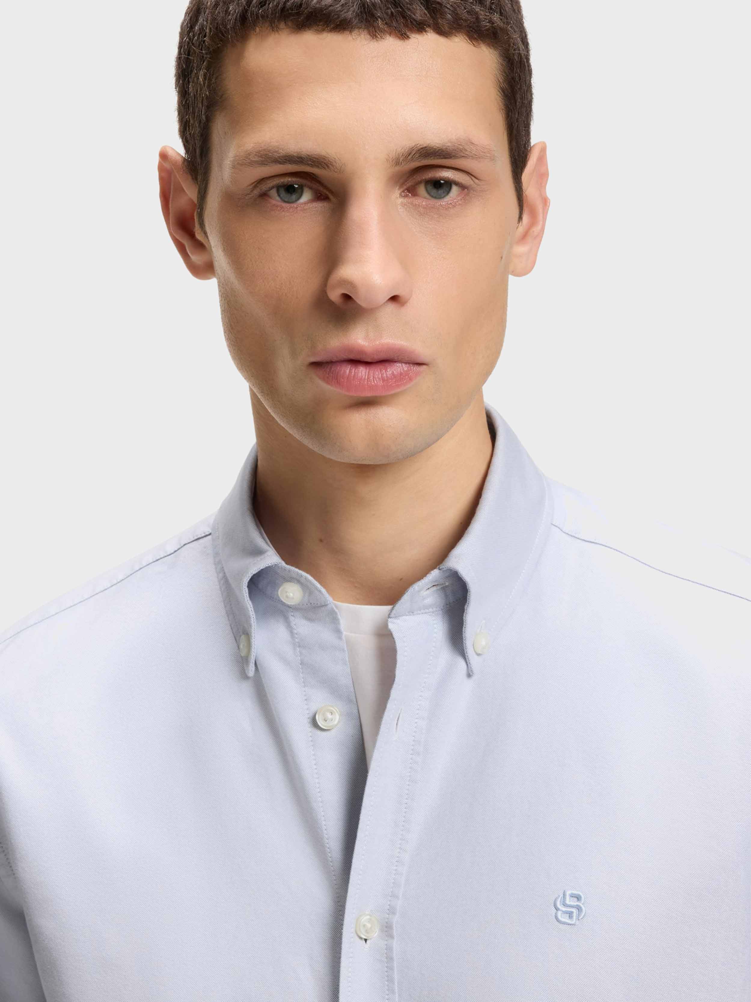 light Blue / White stripe