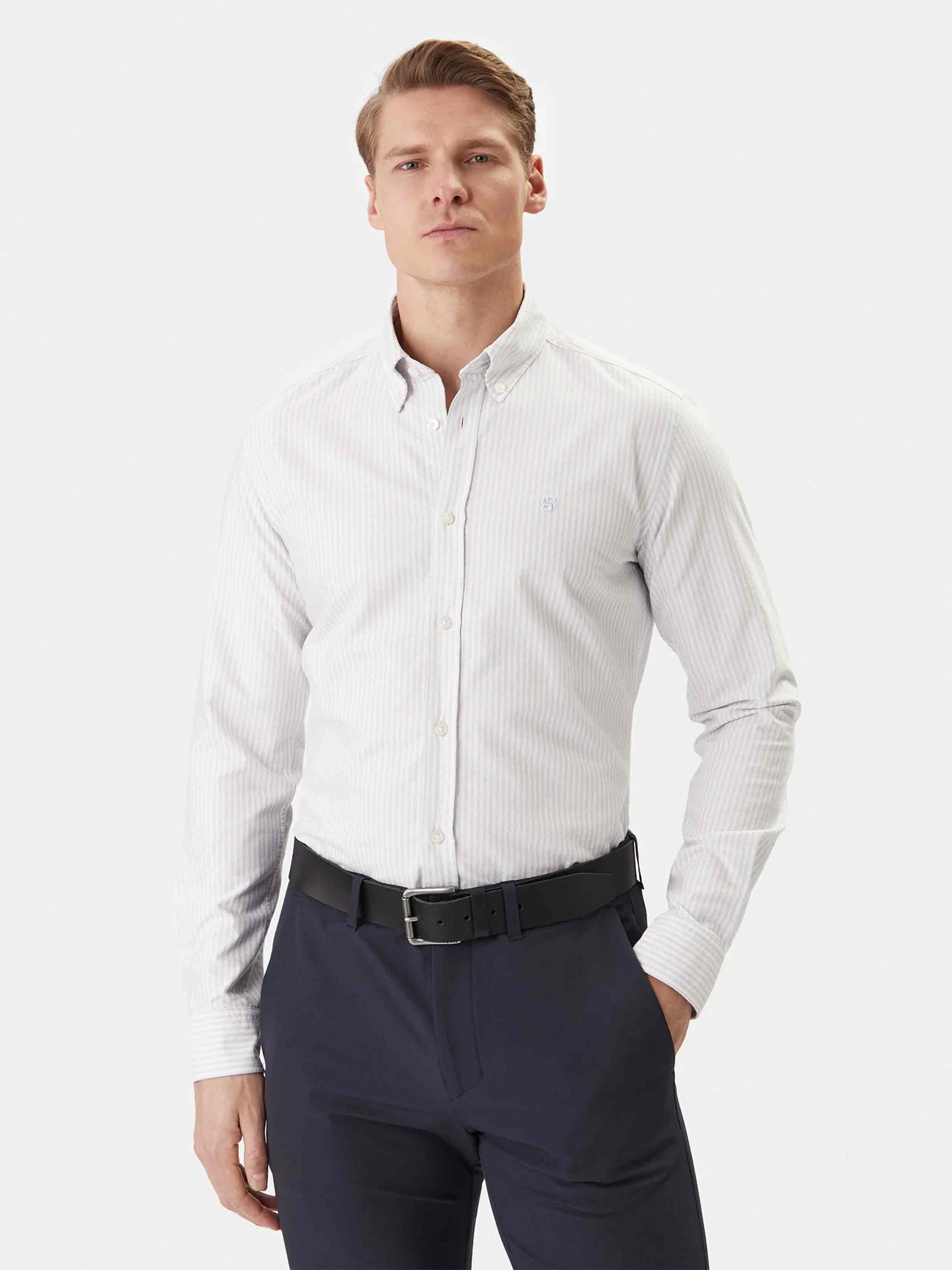 light Blue / White stripe