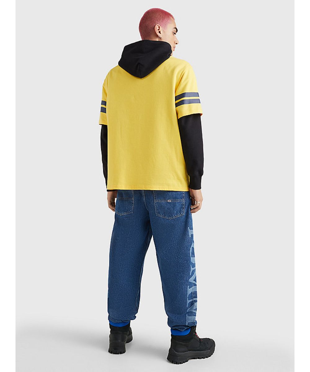 Tommy Hilfiger Jeans - men - logo - t-shirt online college dstore oversized skater
