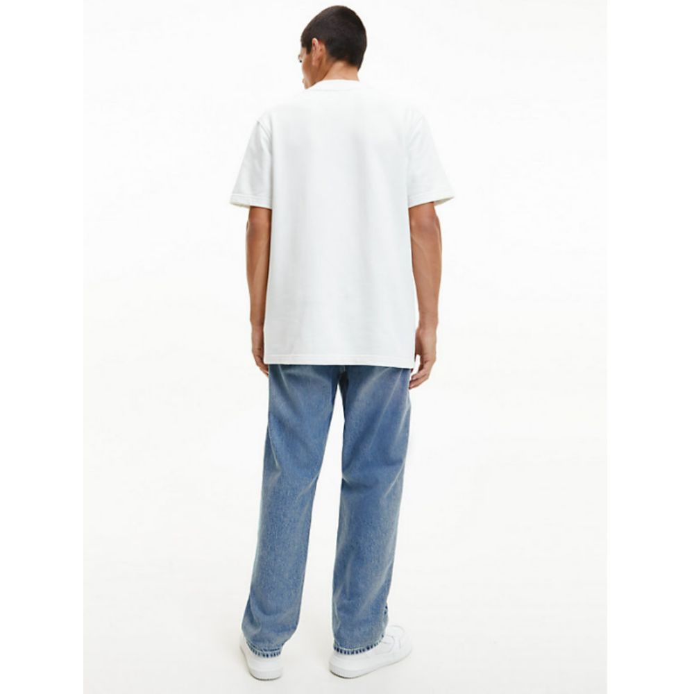 - Calvin relaxed lw Jeans logo Klein - men online fit tee - terry dstore stacked