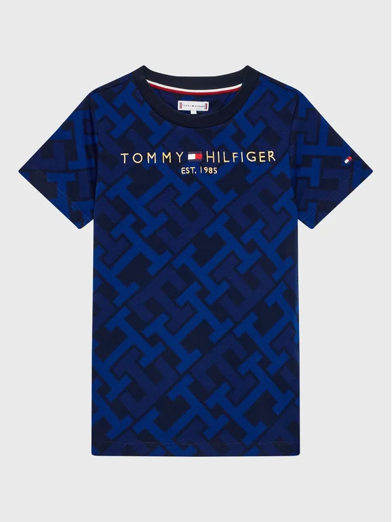 Tommy Hilfiger - - dstore fit logo hoodie regular monogram aop tommy online boys 