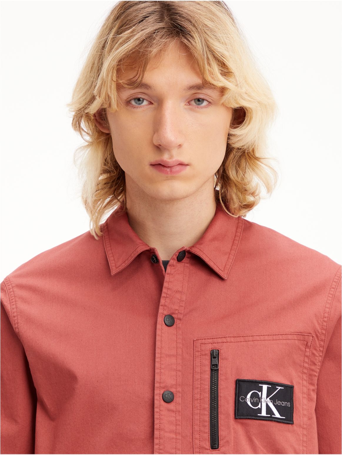 Calvin Klein Jeans - relaxed utility shirt jacket - men - dstore online